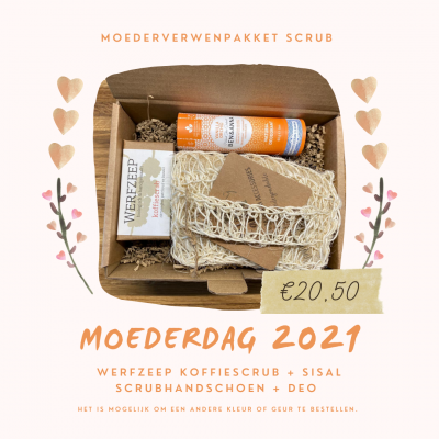 moederverwenpakket scrub moederverwenpakket scrub